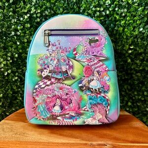 Loungefly Disney Alice In Wonderland Scenes Mini Backpack